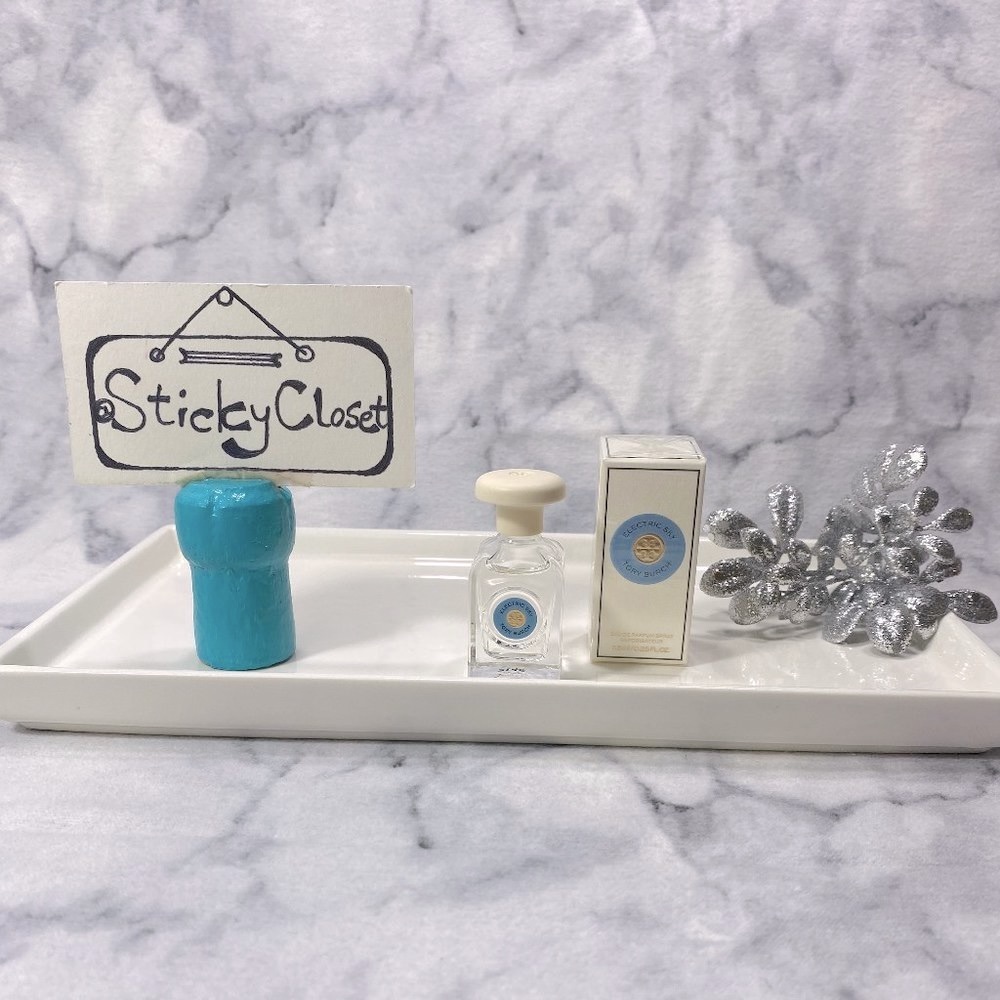 TORY BURCH Electric Sky EDP Woody Aromatic Cactus-Mini 7.5ml,0.25oz-BOXED-NEW
